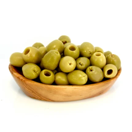 Green Pitted Olives